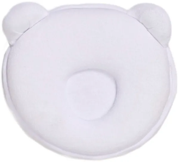 Panda babypepute - hvit