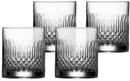 Luigi Bormioli Diamante vann/whiskyglass - 4 stk